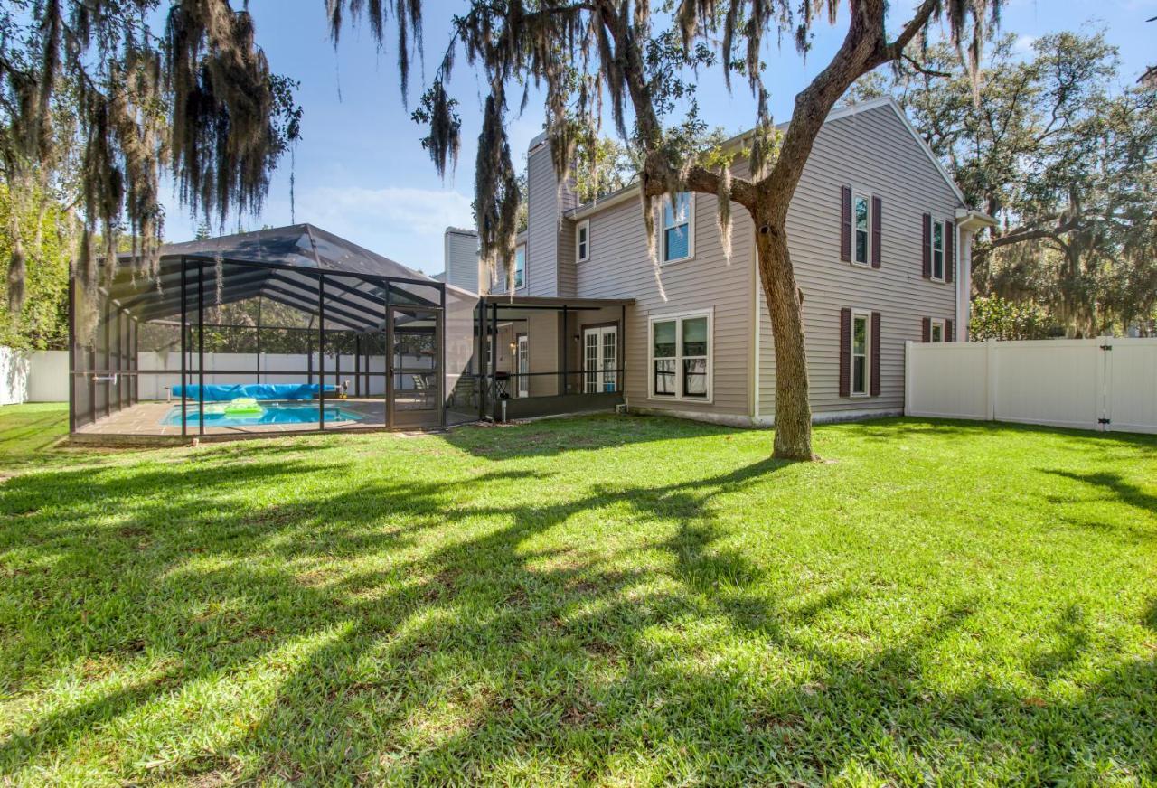 Tampa Bay Pool Home With Heated Pool 브랜던 외부 사진